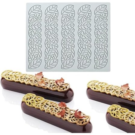 Silikone blondeform, 5 huller, lange ark