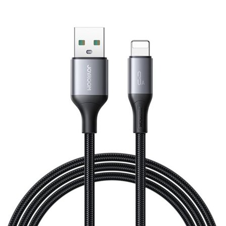 Joyroom USB-kabel 3A USB-C til Lightning 2m - Svart