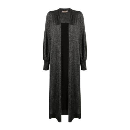 Twinset Nightgowns svart, Dam Morgonrockar, Dam, Storlek: S