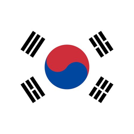 Sydkoreanske flag