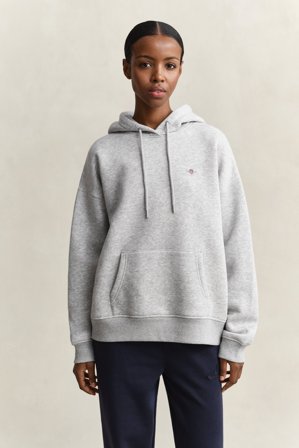 GANT Damen Hoodie (XXL) Hellgrau