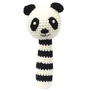natureZOO Sir Panda Rattle Stick One Size - First toys and baby toys - One size - Black - Junge - Rattle