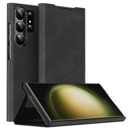 Samsung Galaxy S23 Ultra cover with Stand - Black