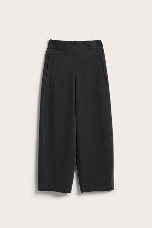 Kappahl | Pull-on byxa barrel fit Svart S | Svart