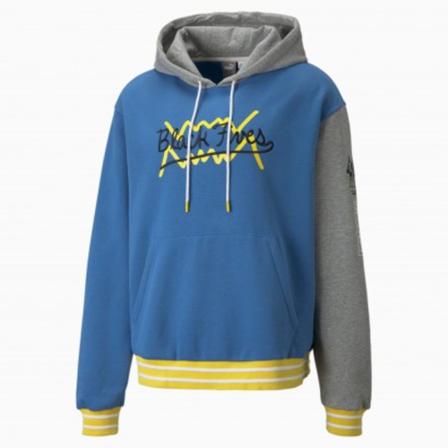 Puma IN Black 5 ́S Hoodie Star Blå, Herre