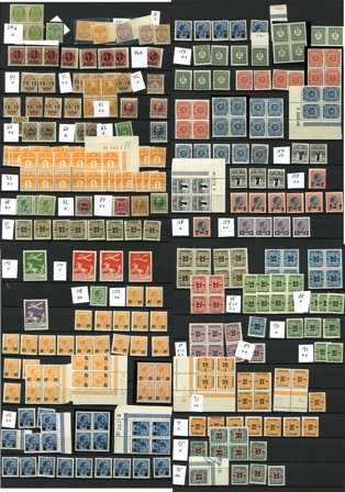 Danmark - Flot dublet samling i 1 indstiksbog