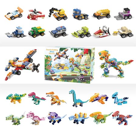 Adventskalender for barn, gave til gutter 3-10 år, julekalendergaver, 24 dagers nedtelling