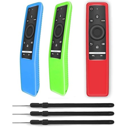 3-pakks beskyttende silikondeksel for Samsung Smart TV-fjernkontroll