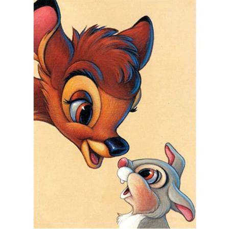 5d Diamond Painting Fawn Rabbit 30*40cm