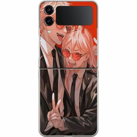 Samsung Galaxy Z Flip4 Premium Skal Chainsaw Man