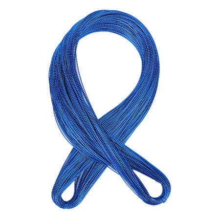 Hår Tinsel Strands Unisex Vackra Attraktiva Extensions för Modeshow Dansfest Djupblå