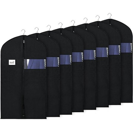 Klänningsväska Klädväska Kostymväskor 60 tum Klädöverdrag med Trans