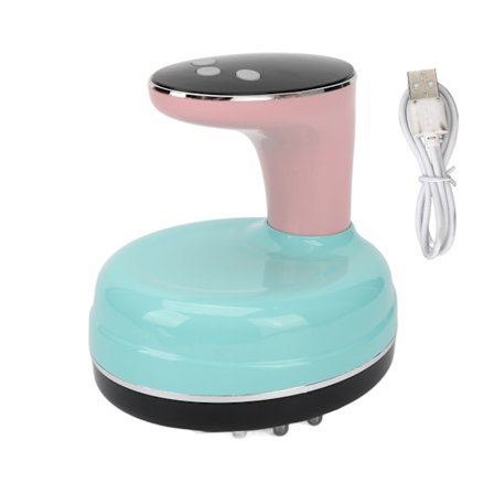 Elektrisk Skrapningsmaskin Vibrationsuppvärmning Minska Trötthet Hud Meridian Rengöring Massageborste