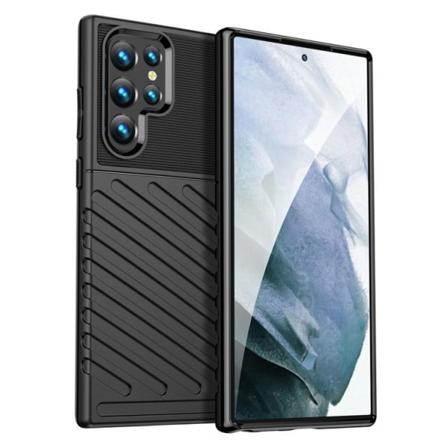 Thunder Twill Skal Galaxy S22 Ultra 5G - Svart Black