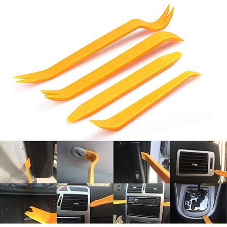 Verktyg för borttagning av bilklädsel, verktyg för borttagning av bilstereo, plastverktygssats, verktygssats för borttagning av bildörrspaneler, 