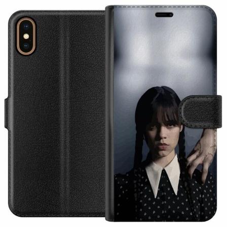 Apple Iphone X Plånboksfodral Wednesday Addams