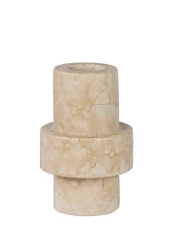 Marble Candleholder, Large Home Decoration Candlesticks & Tealight Holders Tealight Holders Monivärinen/Kuvioitu Mette Ditmer