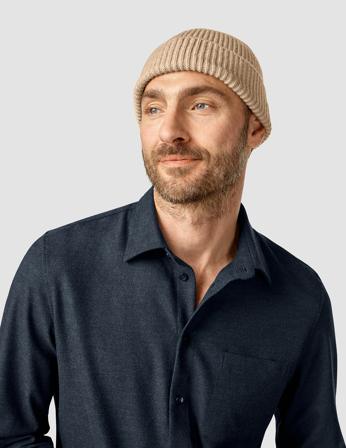SHAPING NEW TOMORROW Beanie Man's - Khaki - One Size