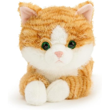 Kattebamse Premium Kælekat til Aldre 1 og Opad Orange 34 cm