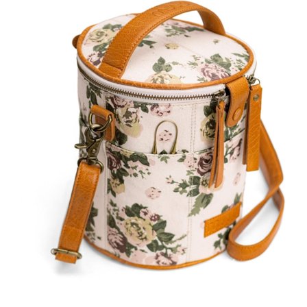 Muud Saturn Oppbevaringsveske Canvas-Flower