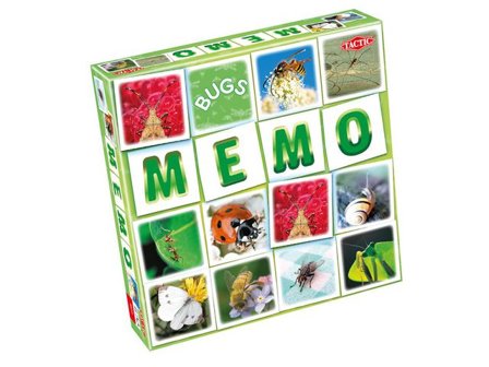 TACTIC Memory småkryp - Lyreco - Skola och förskola - Lekmaterial - Spel - Från 3 - 4 år