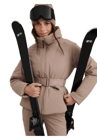 aim'n Verbier Jacket Friluftsjackor Dam Beige XL