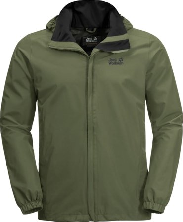 Jack Wolfskin Men's Stormy Point Jacket Men shell jackets Green XL