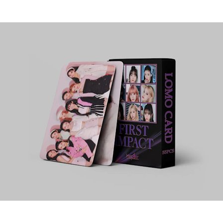55st/ Set Kpop Kep1er fotokort First Impact lomo-kort Doublast FLY-UP PhotoCards