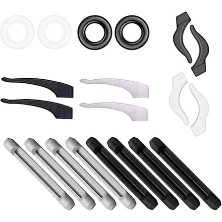 Ögonglasögon Öronhållare Hållare Näsplattor Silikon Anti -Halk Glasögon Glasögon Tempelspetsar Hylsa Hållare Extender För Ögonglasögon Solglasögon Av 