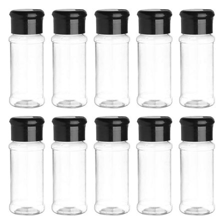 30 krydderbeholdere med salt- og pepperbøsse med lokk for oppbevaring av krydder