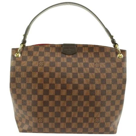 Louis Vuitton Vintage, Pre-owned Canvas louis-vuitton-bags Bruin, Dames, Maat:ONE Size