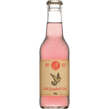Three Cents Pink Soda 200ml