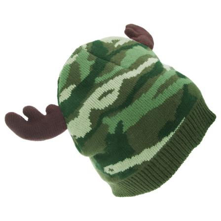 Floso Herr Camo Mönster Vinter Mössa Hatt Med Älghorn På