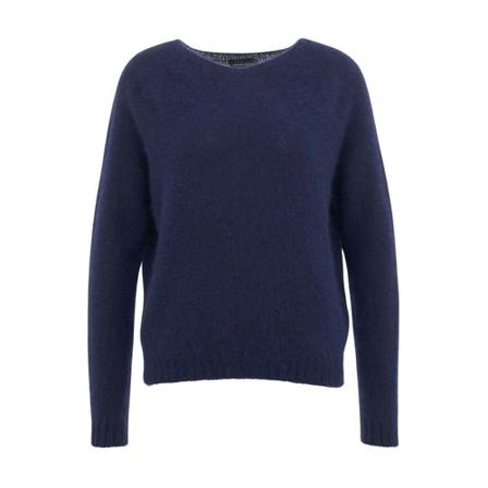 Roberto Collina, Knitwear M30601 22 Blauw, Dames, Maat:S