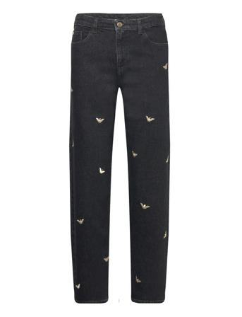 5 Pockets Pant Rette Jeans Blå Emporio Armani*Betinget Tilbud