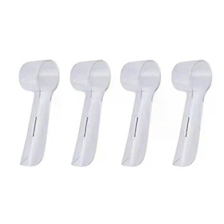 4 st Elektrisk Tandborsthuvudskydd för Braun Oral B Tandborsthuvud Skyddsfodral Dammtätt Klar för Hem Camping Resa