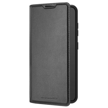 Portefeuilleetui til Galaxy S24 Serie Oslo med kortlommer og stativ DBRAMANTE1928 Sort