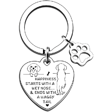 Hundpresenter Perfekta Hundnyckelringar Presenter till Kvinnor Hundälskare Hundmamma Hundpappa Födelsedags- och Julklappar