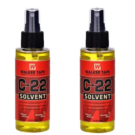 [LCS] Walker Tape 4FL.OZ (118ml) C-22 Hårløsningsmiddel Tape Lim Fjerner til Tape Hårforlængelser/Toupee/Stærk Dobbeltsidet Tape 2 flasker