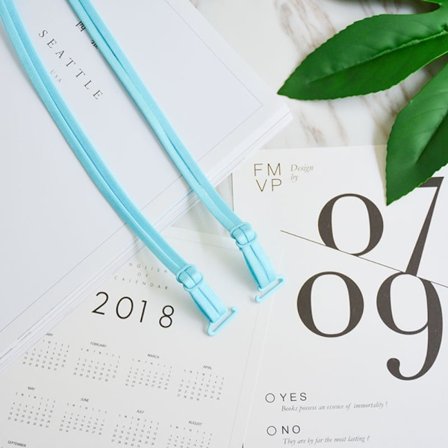 2 par dubbla axelremmar BH-rem SKY BLUE