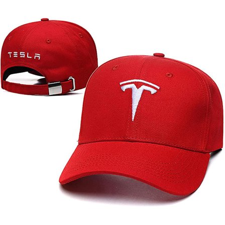Fit Tesla Hat - Auton logolla brodeerattu miesten ja naisten säädettävä baseball-lippis Trucke