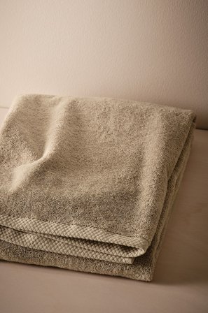 Jotex - Badehåndkle 70x140 Cm Beige - DARCY - Kjøp Badelaken hos Jotex