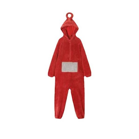Unisex Teletubbies Kostym Onesie Pyjamas för Vuxna och Barn, Cosplay Onesie Pyjamas