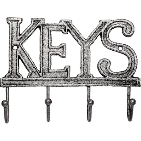 Avaimenpidike - Avaimet - Seinälle kiinnitettävä avainpidike - Rustiikkinen länsimainen C