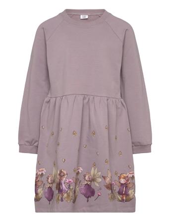 Hcdonna - Dress Dresses & Skirts Dresses Casual Dresses Long-sleeved Casual Dresses Purple Hust & Claire