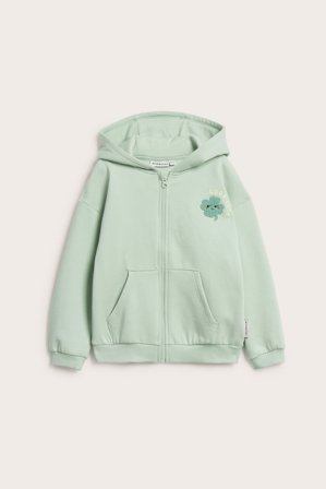 Kappahl | Hettegenser Grønn 86/92 | Grønn