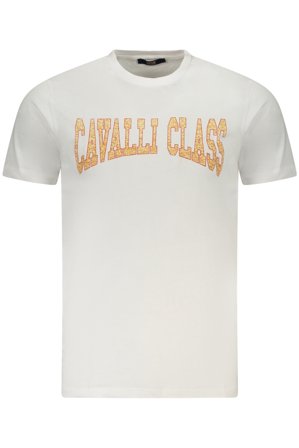 Cavalli Class T-shirt Maniche Corte Uomo Bianco