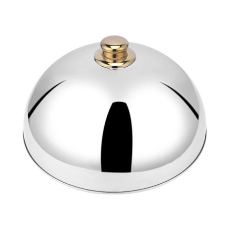 Rustfrit Stål Dome Madklokke Bord Madklokke Madklokke Vestlig Restaurant Klokke Teppanyaki Dis