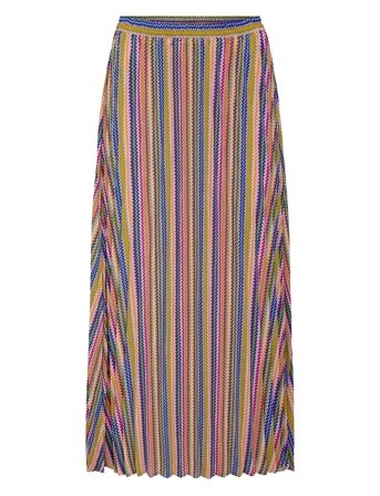 Onlalma Life Poly Plisse Skirt Aop Patterned ONLY