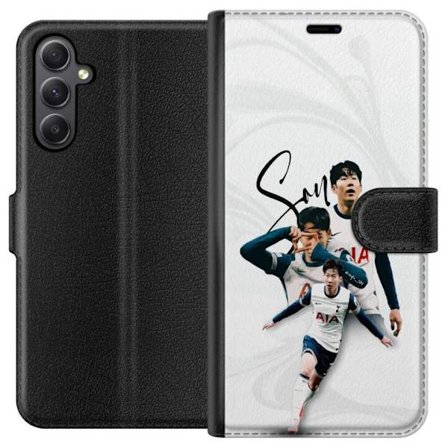 Kompatibel Tegnebogsetui til Samsung Galaxy S23 FE Son Heung Min Tottenham Sydkorea vinder af Europa League fodboldangriber hurtig teknik stærk offens